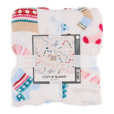 Seasonal Holiday Blanket 50in x 60in