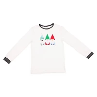 Young Men's Holiday Pajama Top - Gnomes