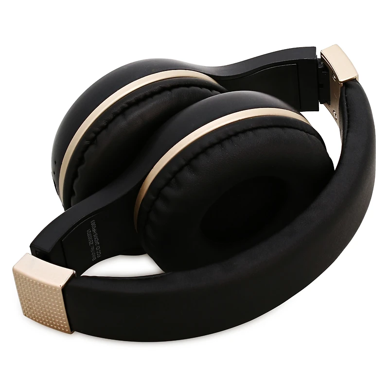 Vertex Metallic Bluetooth® Dj Headphones With Microphone