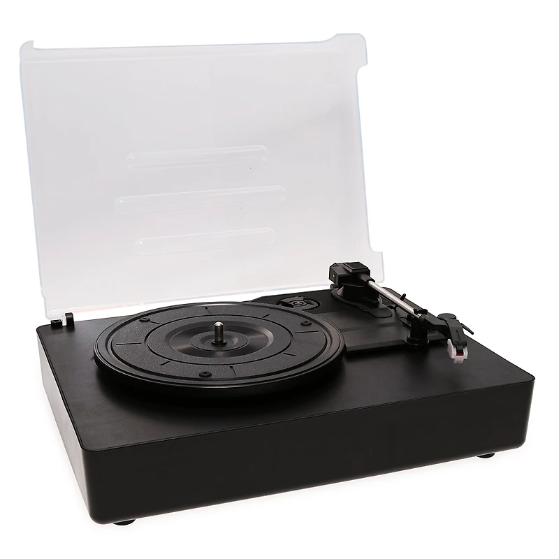 Vinyl Record Player Turntable With Dual Speakers