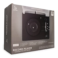 Vinyl Record Player Turntable With Dual Speakers