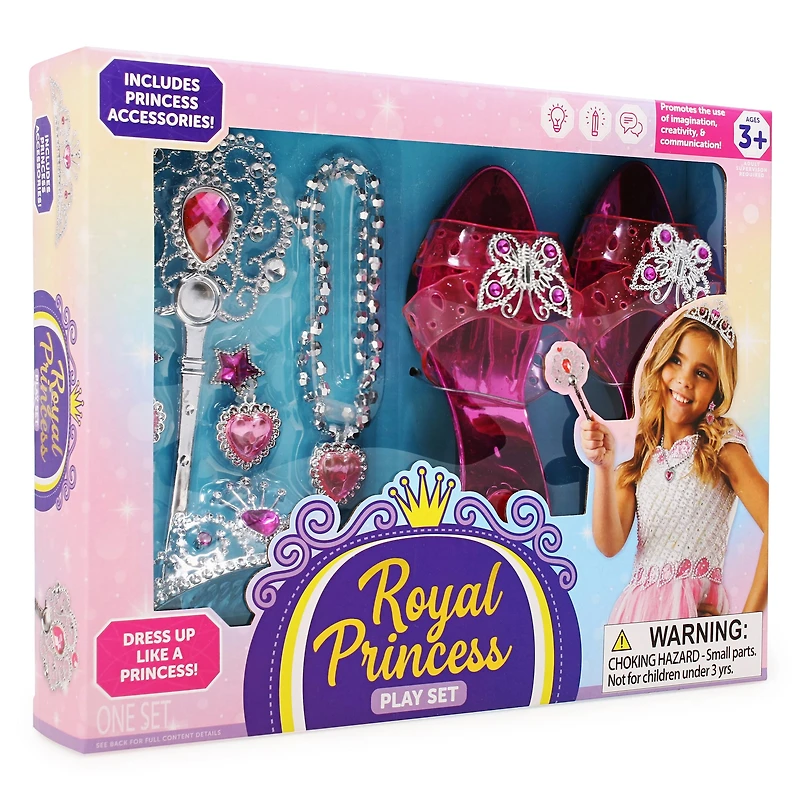 Royal Princess Dress Up Accessories Play Set