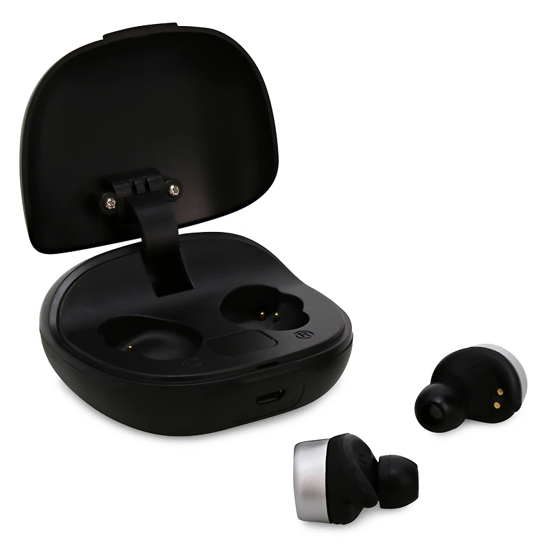 Command Bluetooth® Earbuds With Mic & LED Display