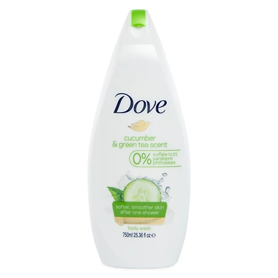 Dove® Body Wash, Cucumber & Green Tea 25.36oz