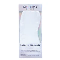 Alchemy Living™ White Satin Sleep Mask