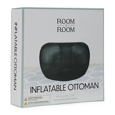 inflatable Ottoman 20.5in x 11in