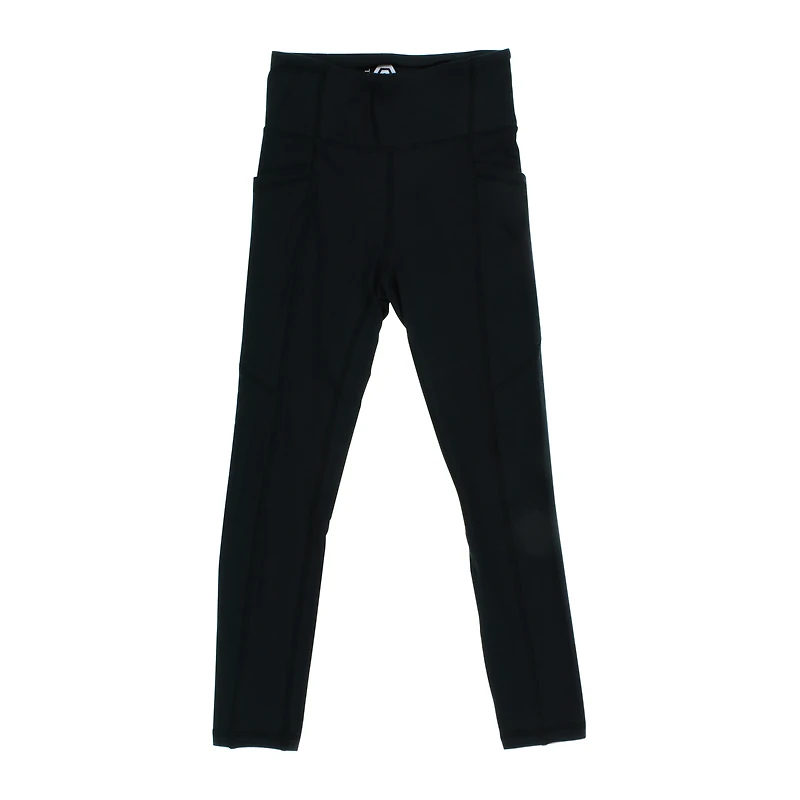 Black High Waist Active Leggings With Pockets