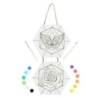 Paintable Hanging Canvas Art Set