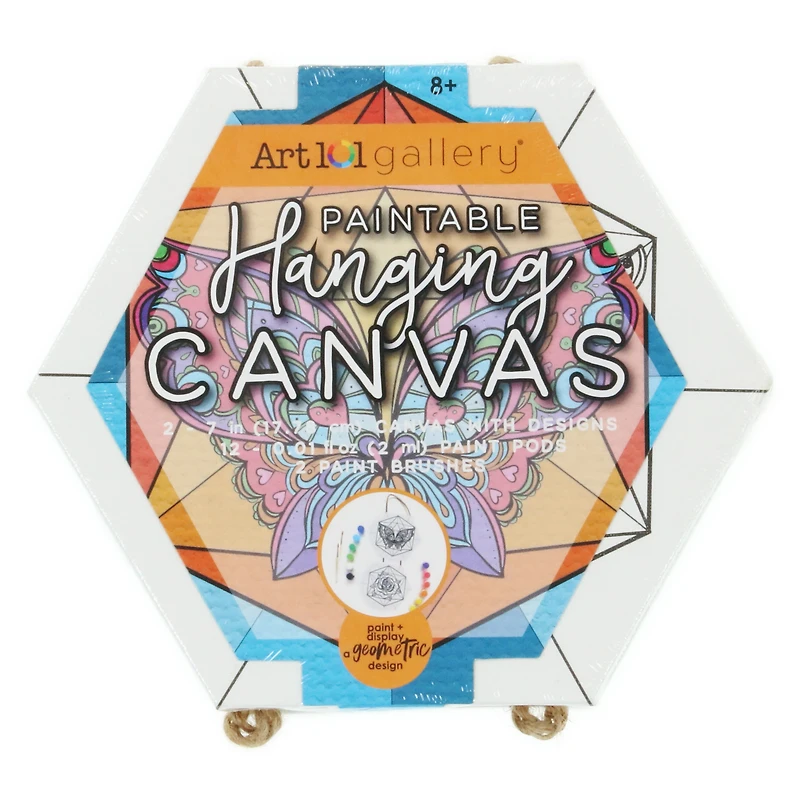 Paintable Hanging Canvas Art Set