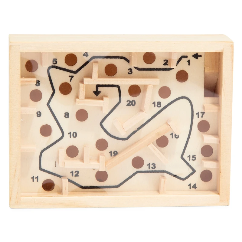 Mini Labyrinth Wooden Maze Game