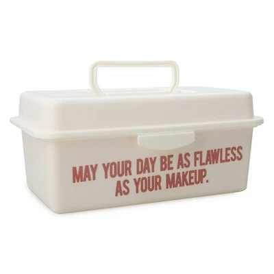Storage Box With Organizer Tray 9.6in
