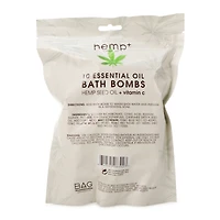Hemp Seed Oil + Vitamin C Bath Bombs 10-Count