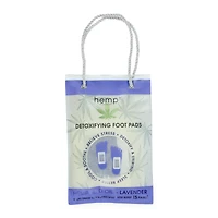 Hemp+ Detoxifying Foot Pads With Lavender, 5 Pairs