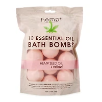 Hemp Seed Oil + Retinol Bath Bombs 10-Count