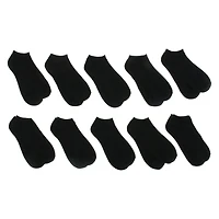 10-Pack Ladies Low Cut Socks
