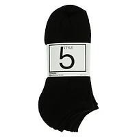 10-Pack Ladies Low Cut Socks