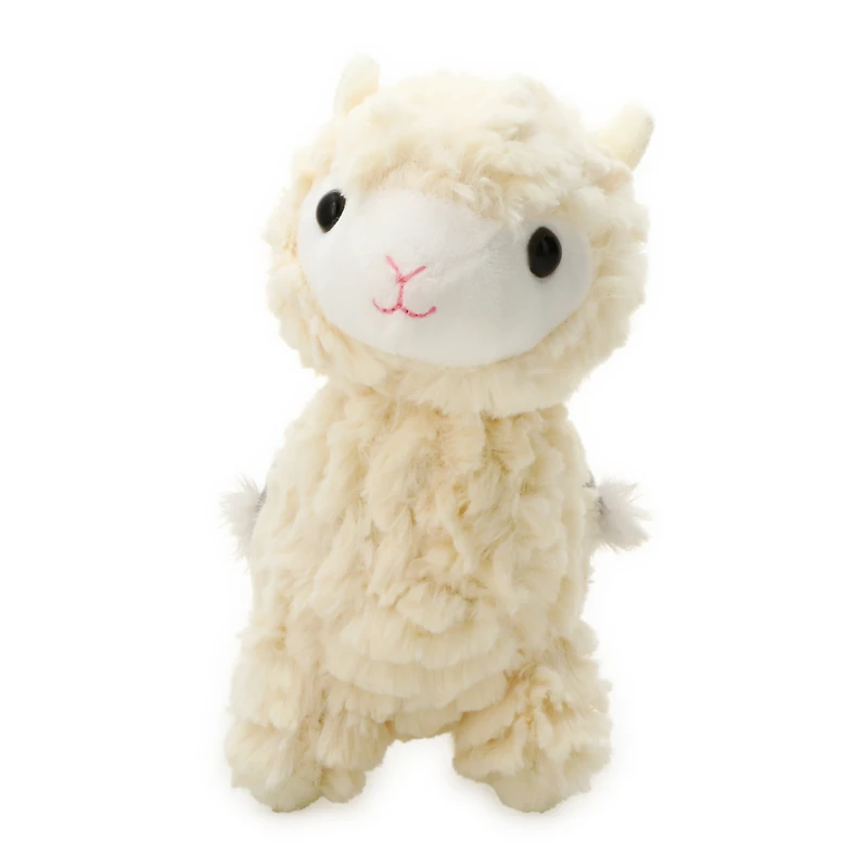 Winter Llama Stuffed Animal With Quote Blanket 9in