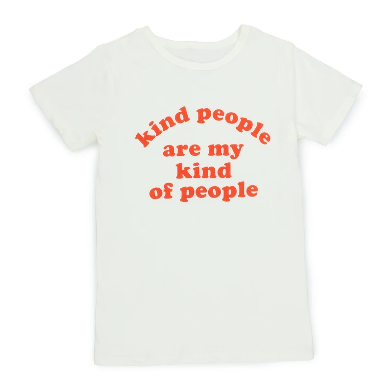Juniors 'Kind People' Retro Graphic Tee