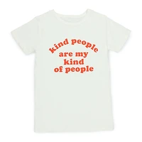 Juniors 'Kind People' Retro Graphic Tee