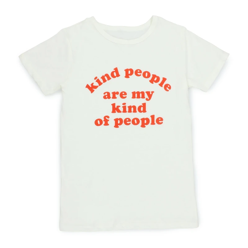 Juniors 'Kind People' Retro Graphic Tee