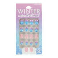 Winter Wonderland Press-On Nails 18-Piece Set