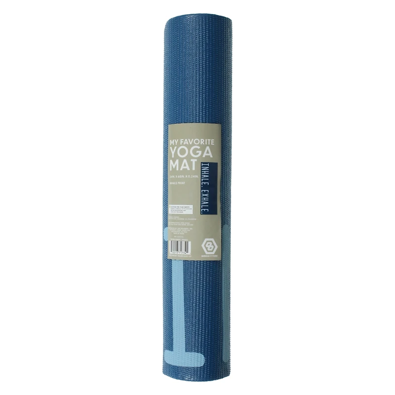 Series-8 Fitness™ Yoga Mat 24in x 68in - inhale. Exhale.