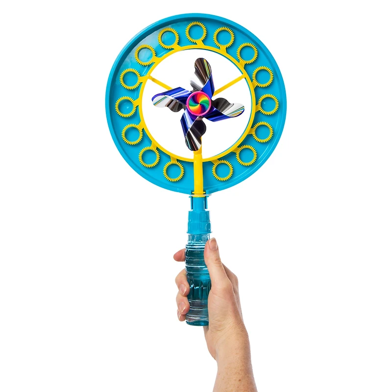 Bubble Windmill Pinwheel & Solution