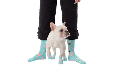 Easter Dog & Owner Socks Matching Set