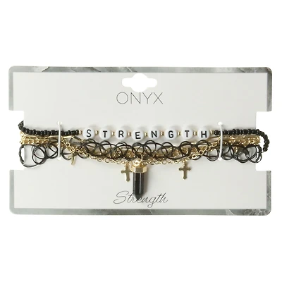 5-Count Choker Necklaces Set