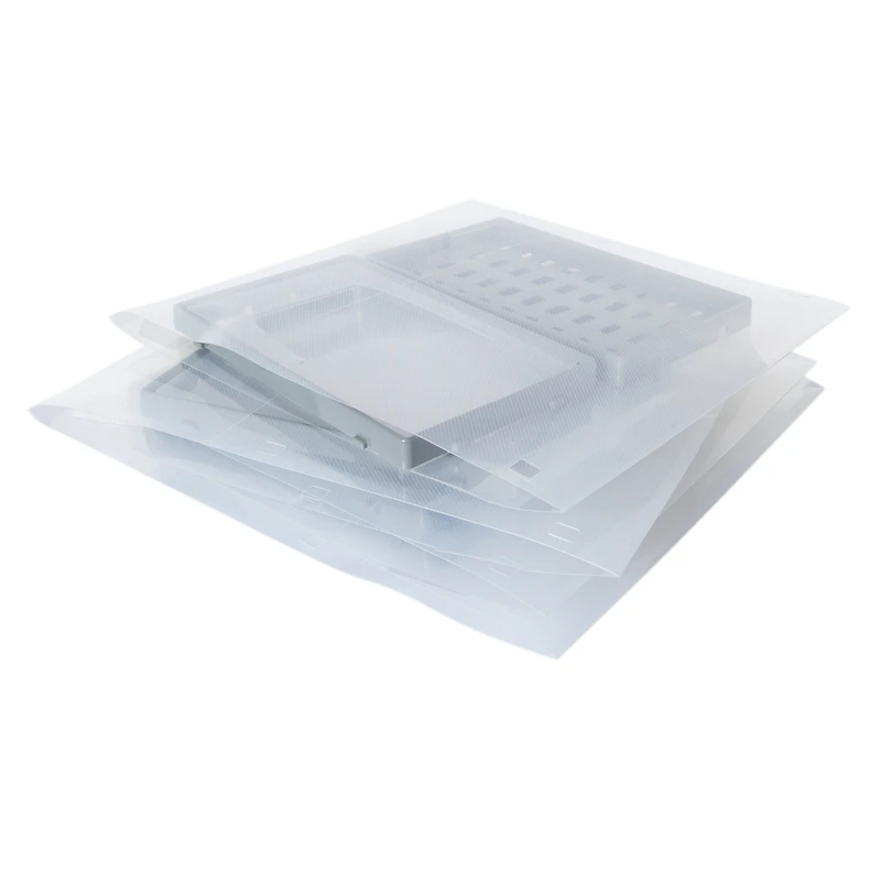 4-Count Stackable Storage Boxes Set