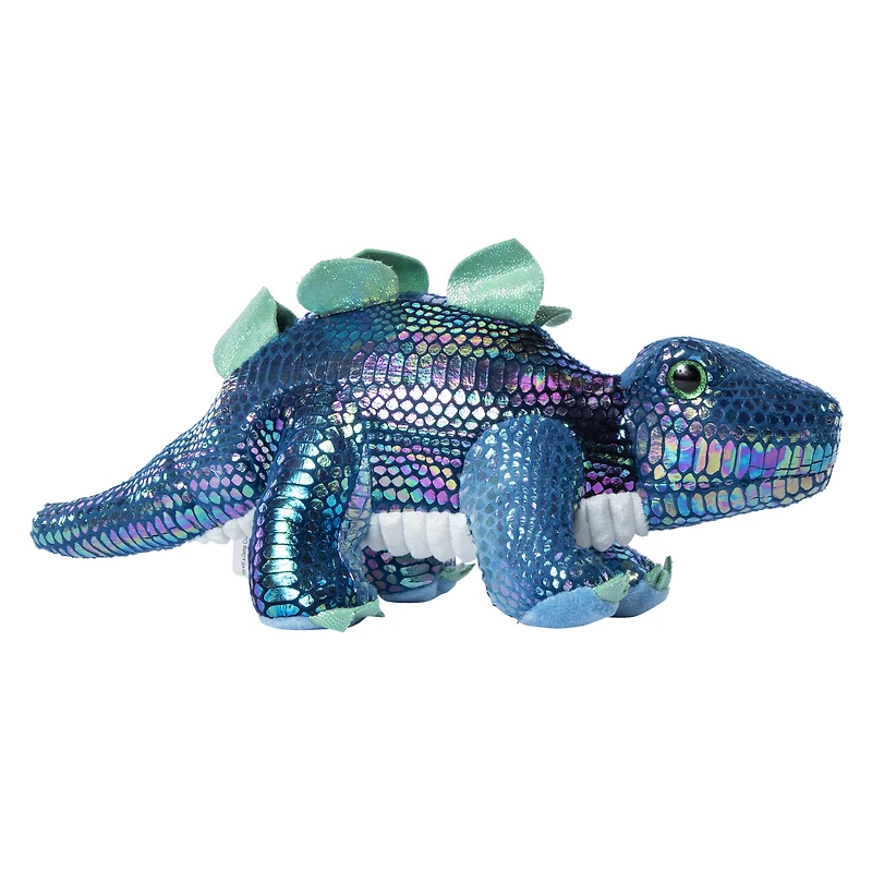 Iridescent Dinosaur Stuffed Animal Toy 14in