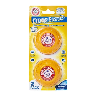 Arm & Hammer® Odor Busterz™ 2-Pack Clean Burst™ Fresh Scent