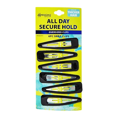 XL snap clips 6-count