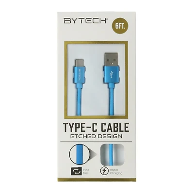 6ft Etched USB-C Cable