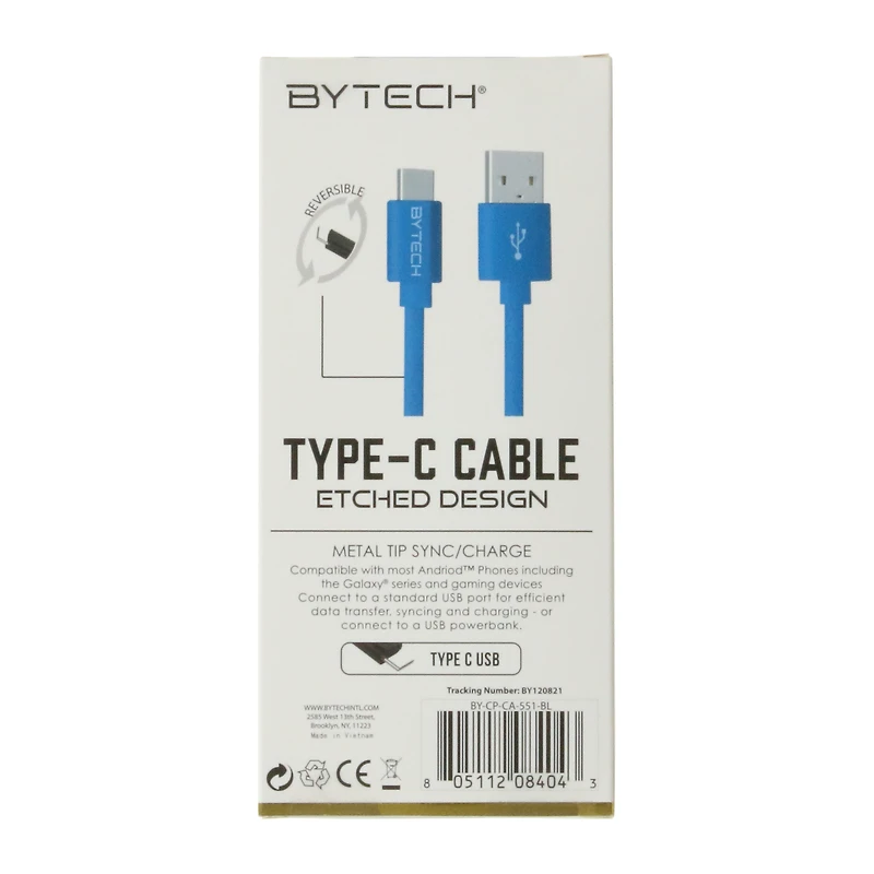 6ft Etched USB-C Cable