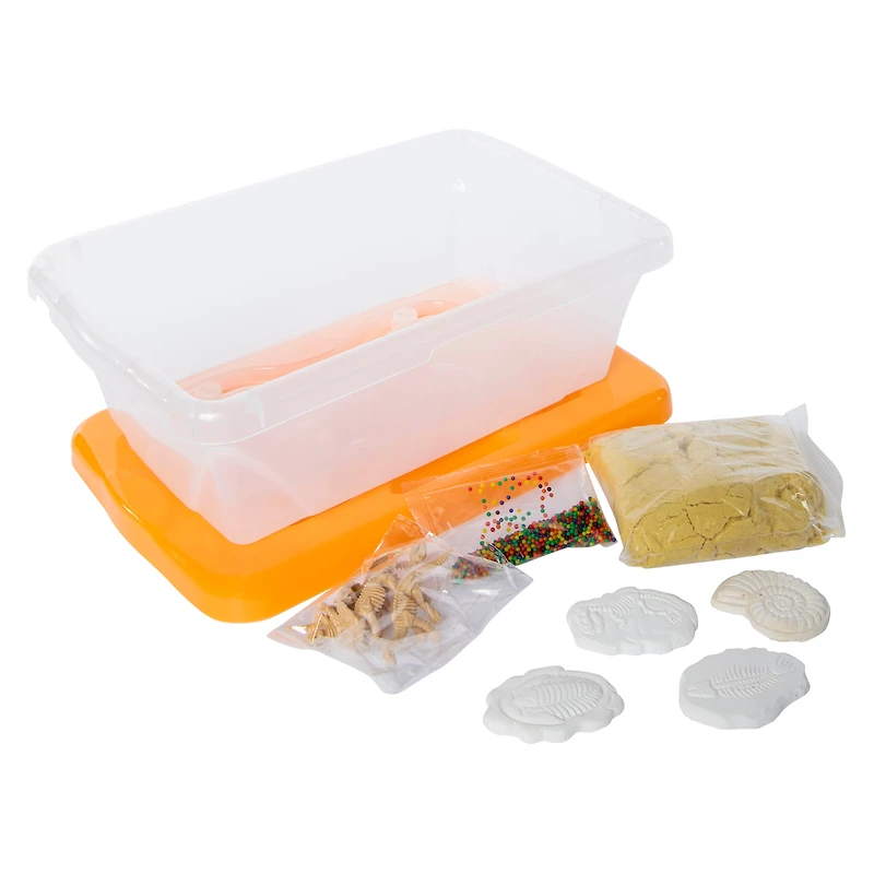 Portable Sensory Toy Bin w/ Magic Sand & Water Beads