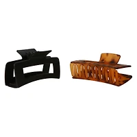 Rectangle Claw Clip 2-Pack