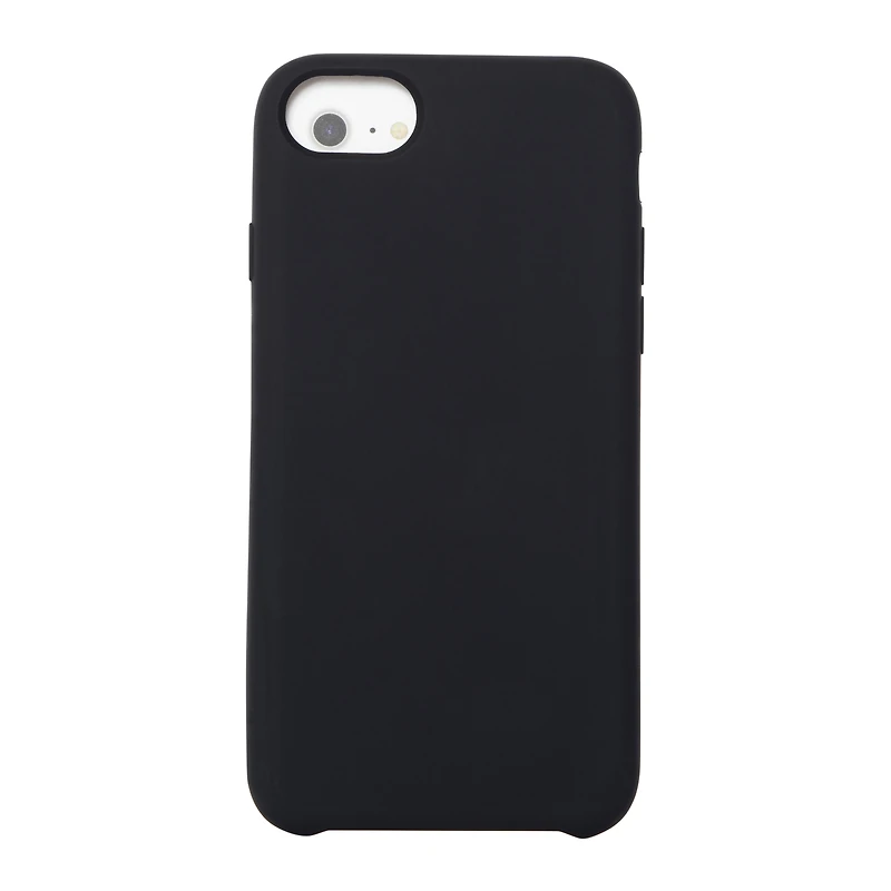 iPhone Se®/8®/7®/6® Silicone Case - Black