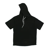Short Sleeve Hoodie Sweatshirt