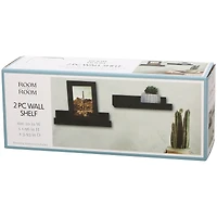 Wall Shelf 2-Piece Set 10in