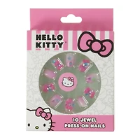 Hello Kitty® Jewel Press-On Nails 10-Count