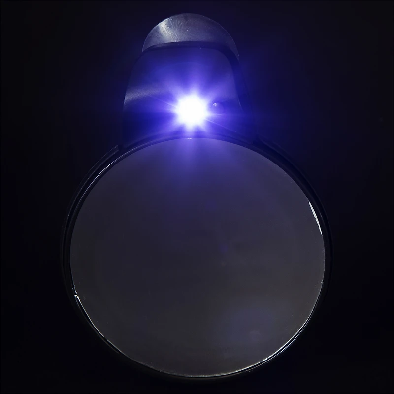 LED Ring Light Mirror w/ Suction Cup Mount