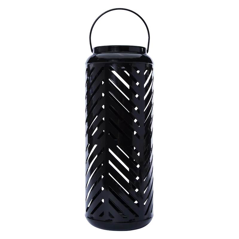 Metal Cut-Out Lantern