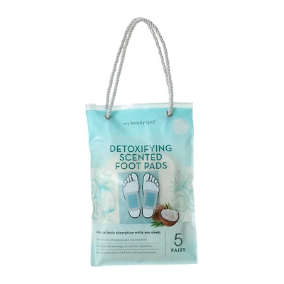 My Beauty Spot® Coconut Detoxifying Scented Foot Pads, 5 Pairs