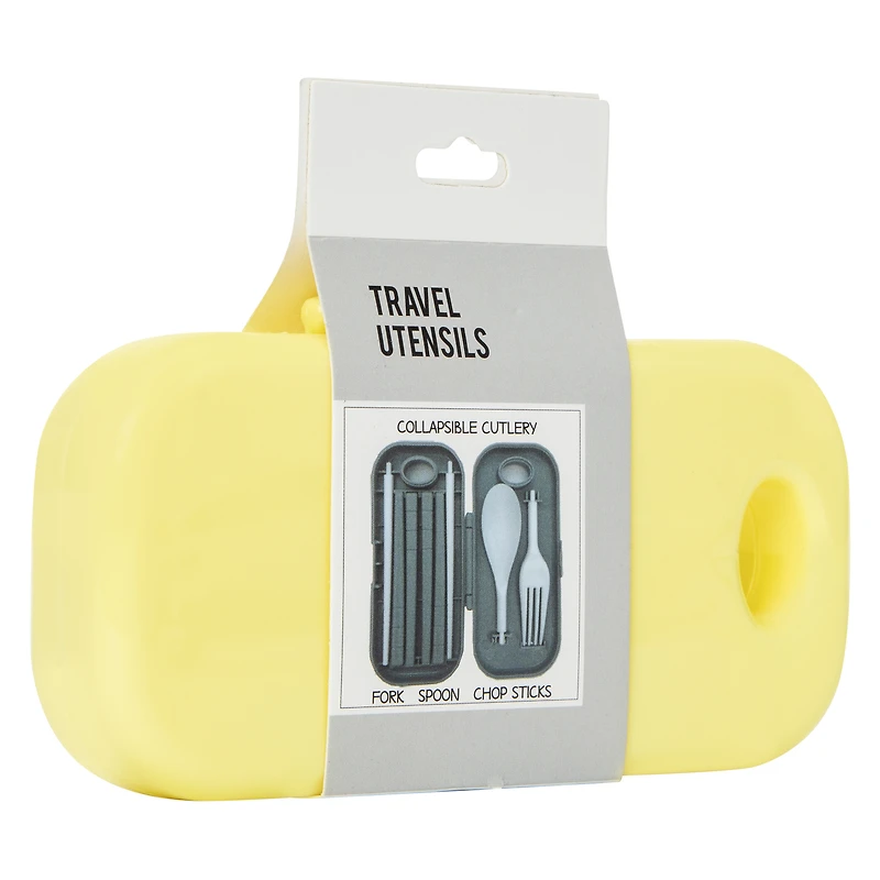 Travel Food Utensils Set With Case
