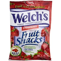 Welch's® Strawberry Fruit Snacks 5oz Bag