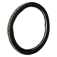 Iridescent Synthetic Leather Steering Wheel Cover 15in