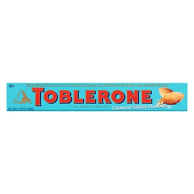 Toblerone® Crunchy Salted Almond Candy Bar 3.52oz