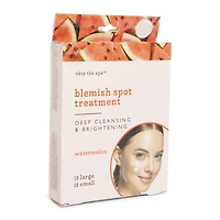 Skip The Spa™ Watermelon Blemish Spot Treatment Stickers, 24-Count