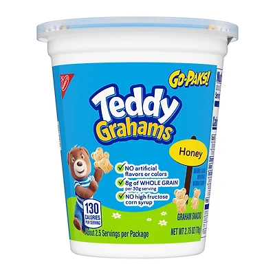 Honey Teddy Grahams™ Cookies Go-Pak 2.75oz